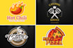 do unique fastfood,bakery,bread,pizza and restuarent logo