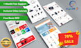 create responsive ecommerce, business website with wordpress