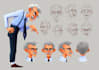 design character concepts for games, comics or animation