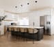 interior design your kitchen cabinets, kitchen design, render, layout