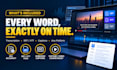 add subtitles, captions, srt, transcribe and edit video