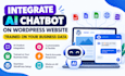 integrate ai chatbot on wordpress website trained on your business data