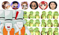 draw your roblox avatar, or discord, youtube pfp in cartoon style