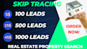do bulk skip tracing lead generation