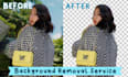 professionally remove background photos