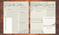 design customized printable planners pages