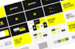 design logo with a brand style guide, brand identity