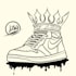 draw your sneakers in my cartoon style
