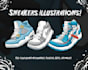 draw amazing sneakers illustrations