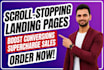 design sales funnel on kartra, leadpages, samcart, systemeio