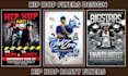 design hip hop flyers within 6 hours