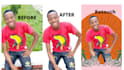 white transparent background image retouching clipping path