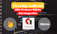 do android app development with java and firebase using android studio