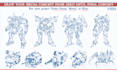 draw mecha robot armor character concept for you