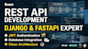 build a scalable fastapi or django rest API backend for your saas