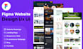 design professional UI UX for website, mobile app or landing page