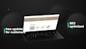 create a custom elegant app and website preview promo video