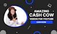 edit appealing cash cow videos