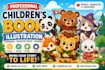 illustrate childrens books and characters