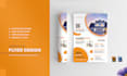 design professional corporate business flyer