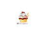provide ice cream, chocolate, sweets, treat candy logo