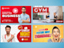 do elegant youtube thumbnail design within one hour