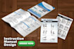 create instruction manual, step by step user guide PDF