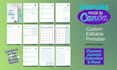 design canva editable planners, journals, and calendars with commercial rights