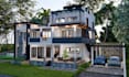 create architectural rendering, exterior and interior