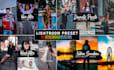 give you 60 professional lightroom filters for resale