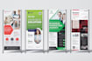 design roll up banner, retractable banner, pop up, roller, pull up