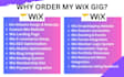 build wix website redesign wix ecommerce wix dropshipping wix business website