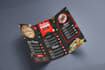 design modern restaurant, food menu design