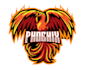 design creative phoenix logo with satisfaction guaranteed