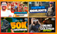 design gaming youtube thumbails for fortnite, fall guys, cod, FIFA and more