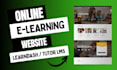build wordpress lms website or elearning website with learndash or tutor lms