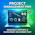 work on project management tasks for you