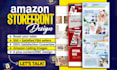 design and create a professional amazon storefront for your fba brand