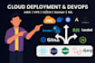 deploy your app to AWS, digitalocean, or vps with SSL and ci cd