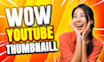 design amazing youtube thumbnail