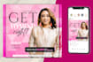 create exceptional social media flyer, fb or ig flyer design within 4 hrs