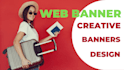 design elegant facebook banner, web banner, youtube banner