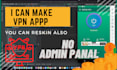 create an android vpn app with ads and in app purchase