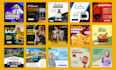 design creative facebook ad images