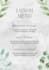 design restaurant menu card food menu flyer, poster, banner