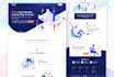 make figma website design, figma landing page, website ui ux, saas landing page