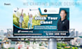 design billboard, yard sign, signage, signboard, backdrops