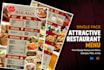 design a fast and attractive menu