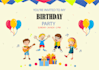 design a birthday invitation for your kids