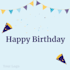 create an animated greeting card